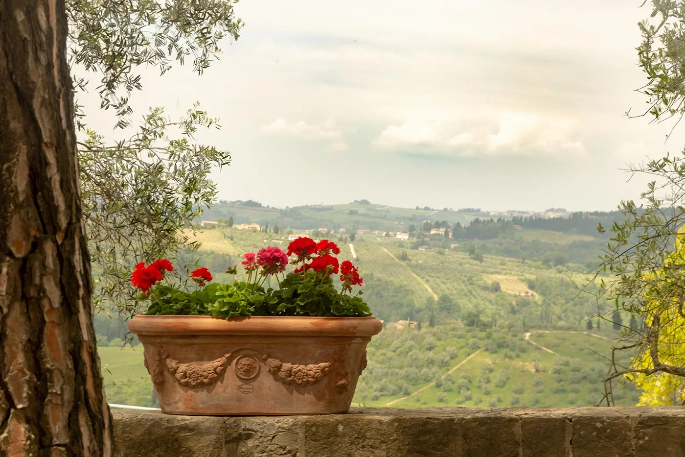 Panorama in Barberino Val d'Elsa