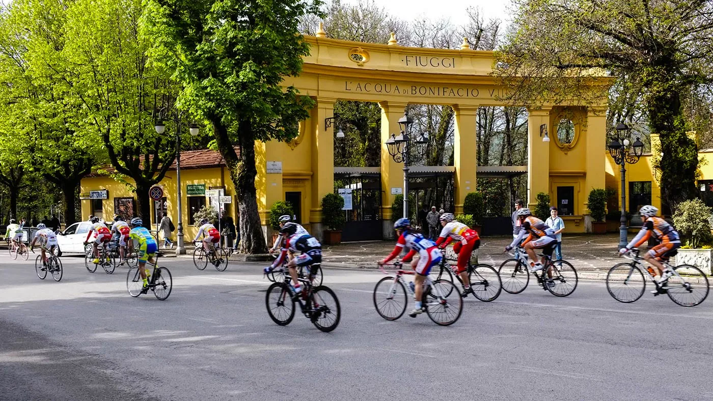 The monasteries route in Lazio recommended to bike lovers