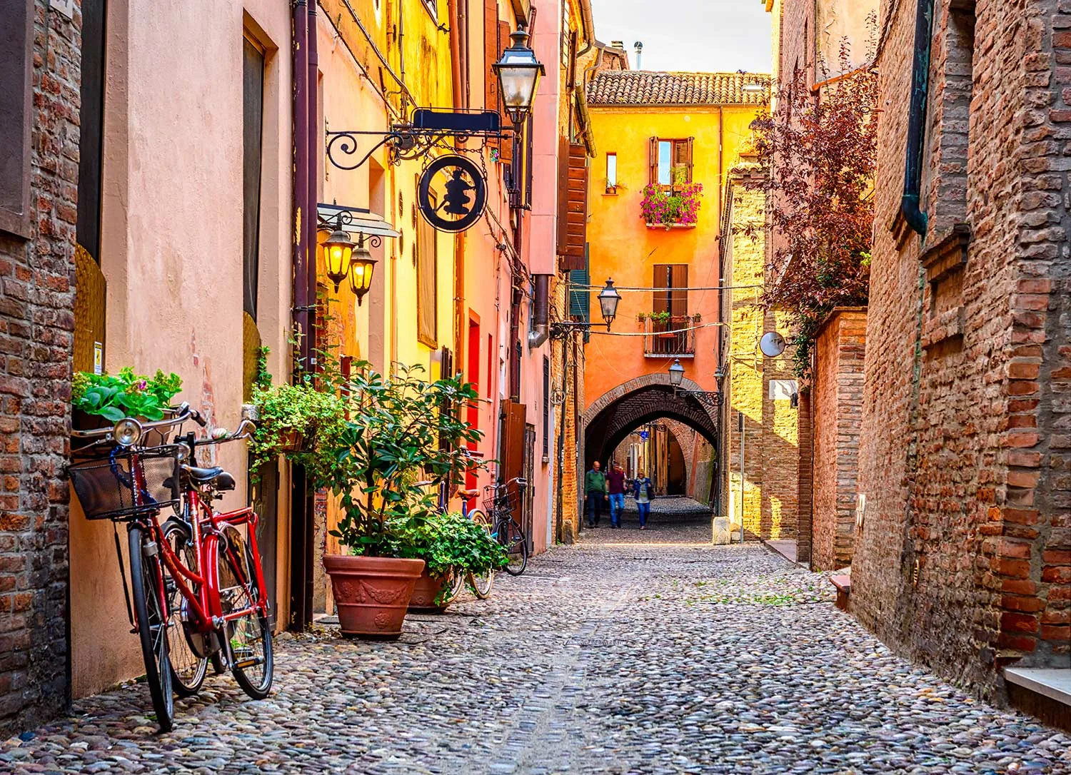 Itinerari in bici a Ferrara