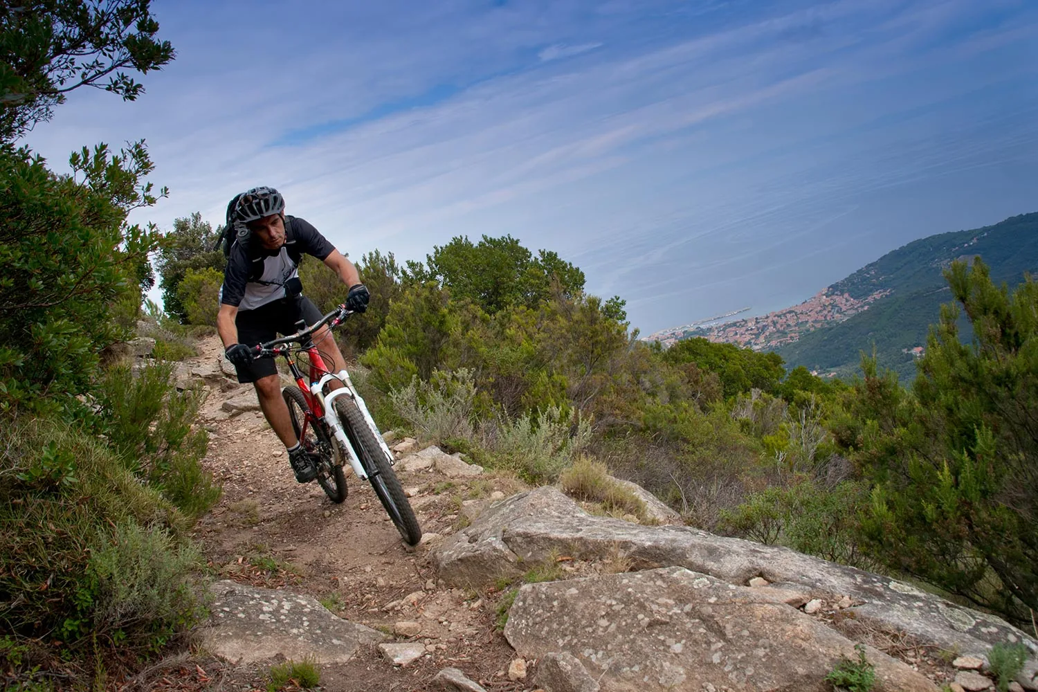 Mountain Bike on Elba Island Cycling in Elba: 4 recommended routes