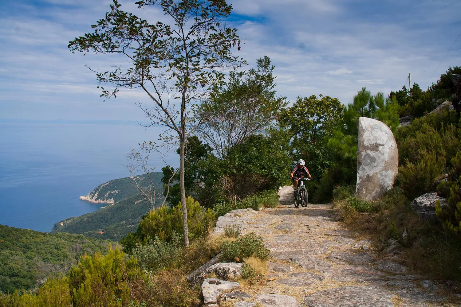 4 Bike Paths on Elba island