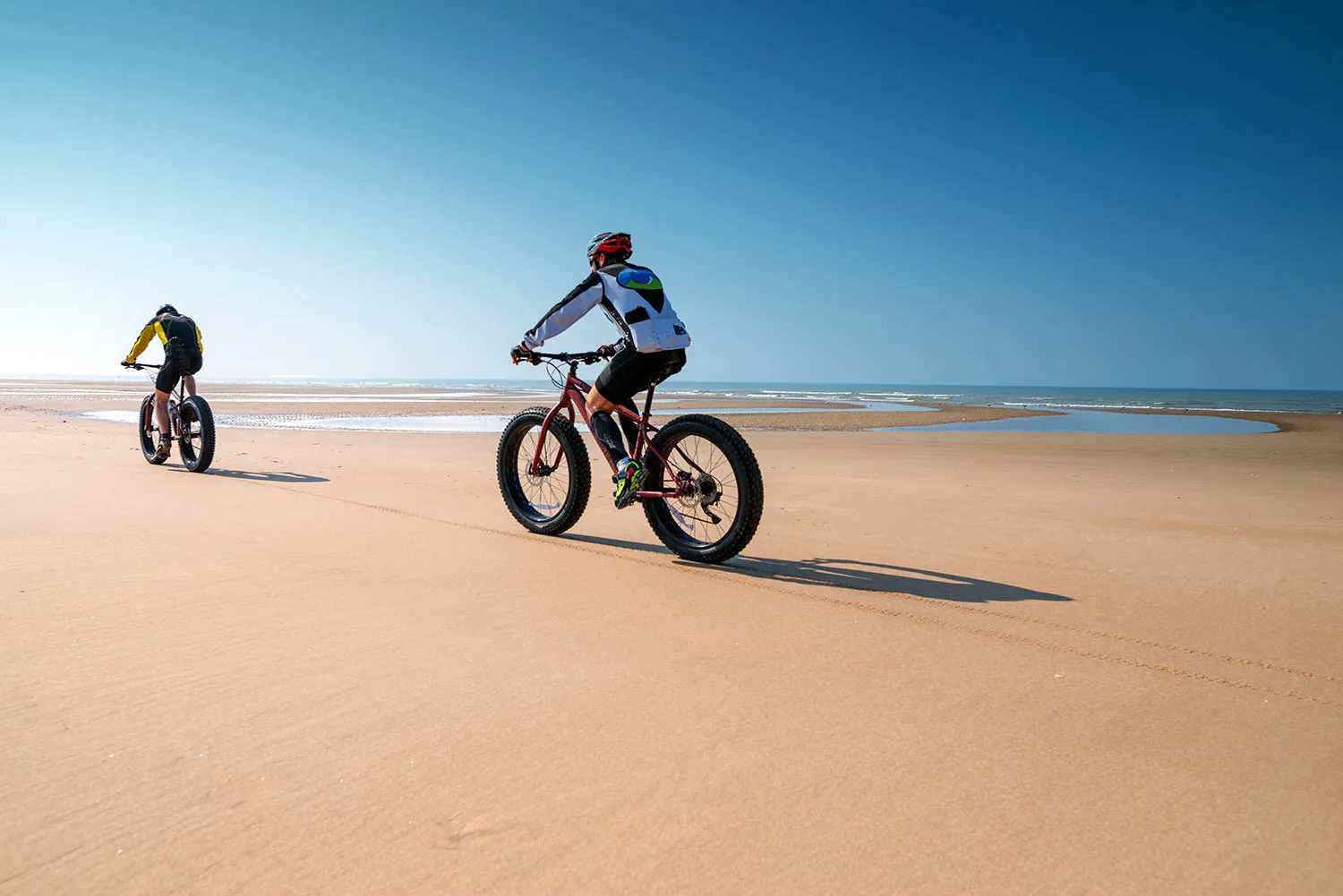 fat bike in the desert