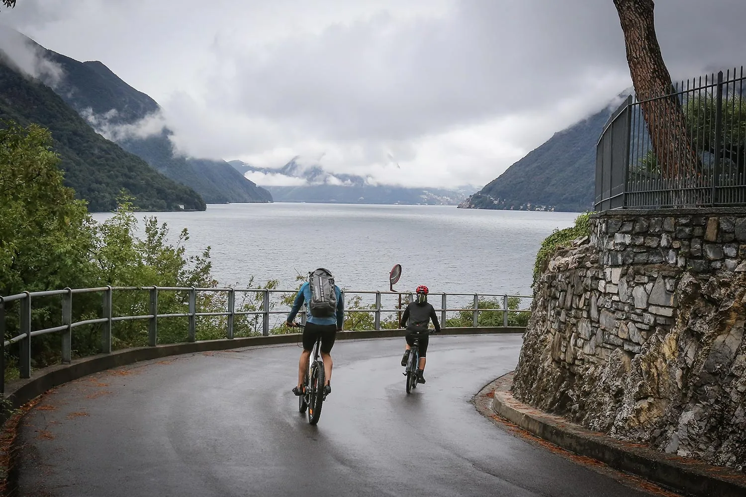 Cycling Route around Lugano lake Cycling Routes around Como lake