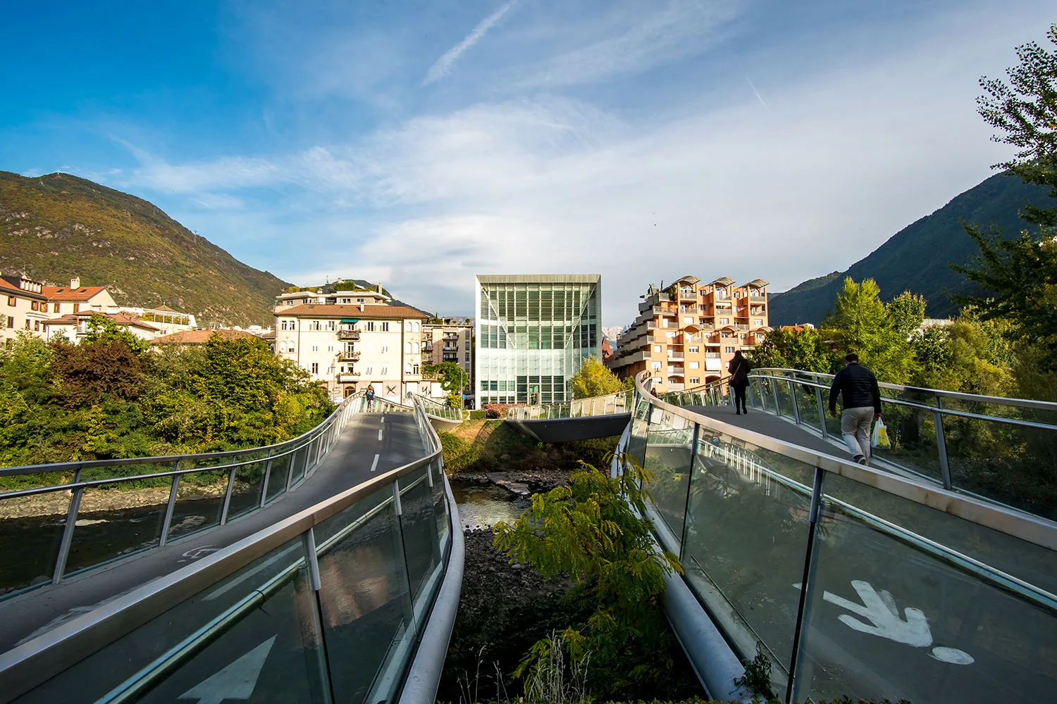 Le piste ciclabili di Bolzano Bolzano, città da scoprire in bicicletta