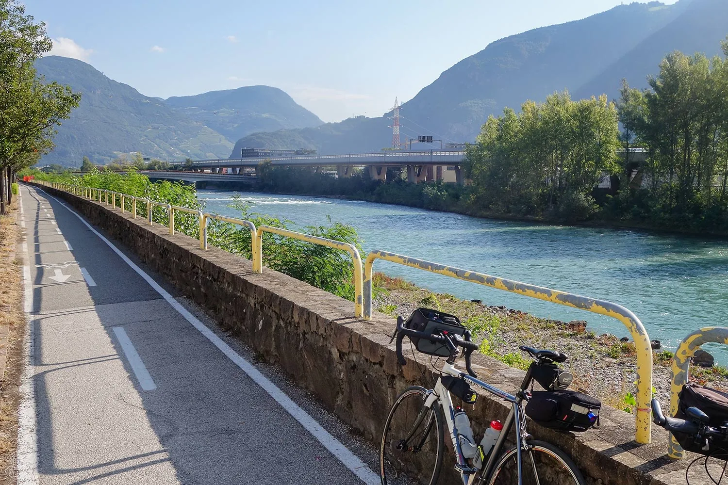Migliori ciclabili a Bolzano Itinerario in bici a Bolzano