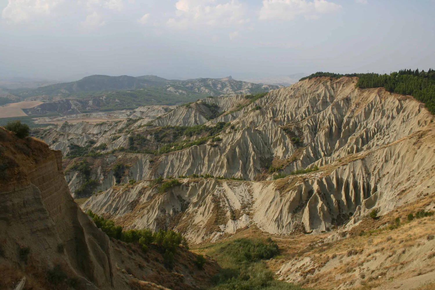 The calanchi Route Cycling in Basilicata: the Calanchi route